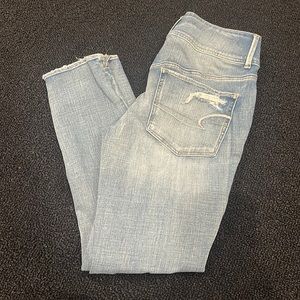 AEO super hi rise jegging